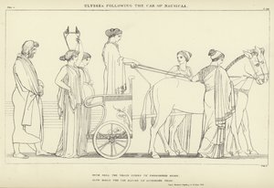 Ulysse suivant le char de Nausicaa - John Flaxman